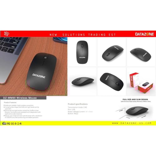 داتا زون ماوس لاسلكي بتردد 2.4 جيجاهرتز - 10000 DP...