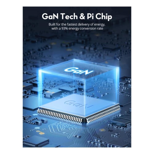 راف باور شاحن جداري - 3 منافذ - 65 واط - UK - أسود...