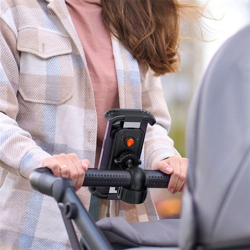 بايسوس QuickGo Series حامل موبايل للدراجة - أسود -...