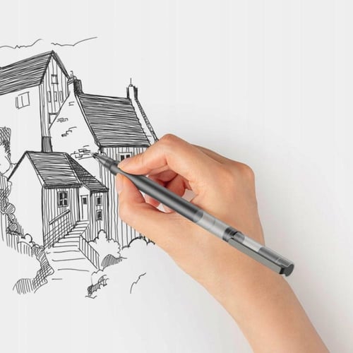 شاومي أقلام جيل عالية الكثافة - 10 قطع - أحمر