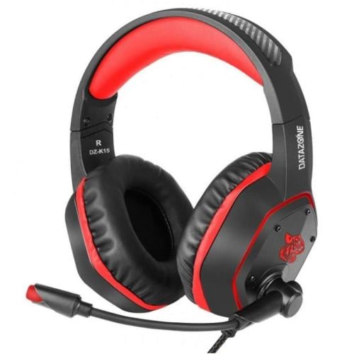 داتا زون K15B سماعات ألعاب سلكية مع ضوء LED ومايكر...