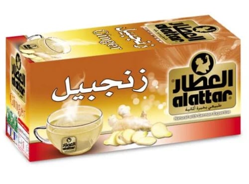 شاي الزنجبيل العطار 20 كيس