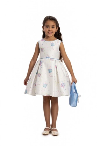 فستان تركي فرائحي 3 - 7 سنوات