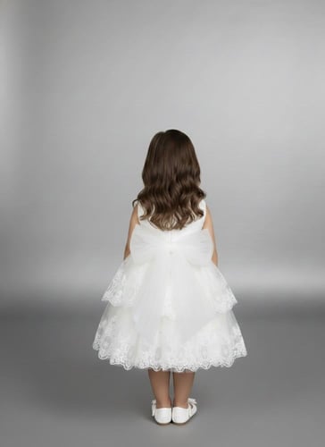 فستان دانتيل من 9 الى 36 شهر