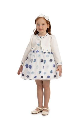 فستان تركي بجاكيت 6 - 24 شهر