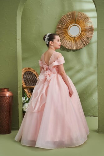 فستان بناتي من 7 سنوات الى 11 سنه