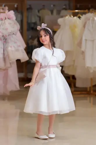 فستان بناتي من 4 الى 14 سنه