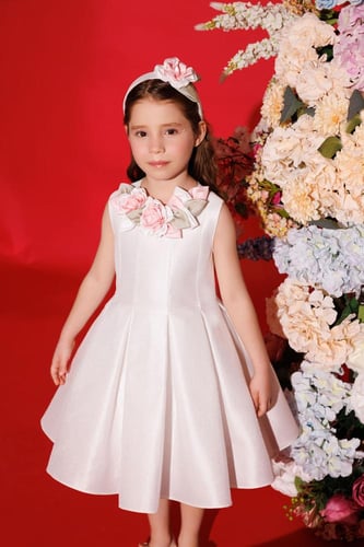 فستان تركي فرائحي 3 - 7 سنوات