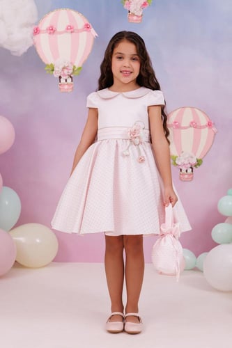 فستان تركي فرائحي 3 - 7 سنوات