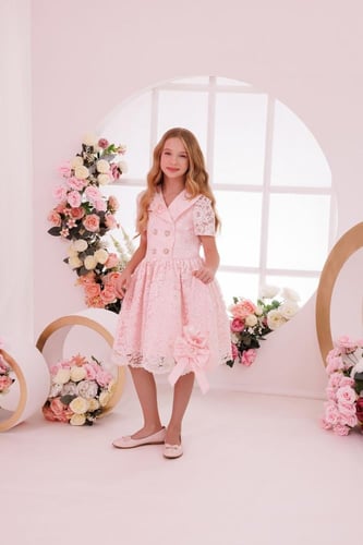 فستان تركي فرائحي 8 - 14 سنة