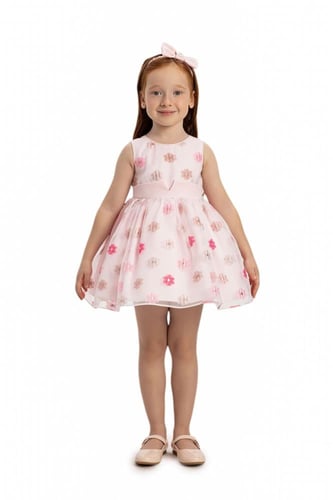 فستان تركي بجاكيت 6 - 24 شهر