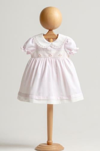 فستان ناعم قطني من 6 الى 24 شهر