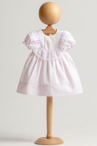 فستان ناعم قطني من 6 الى 24 شهر