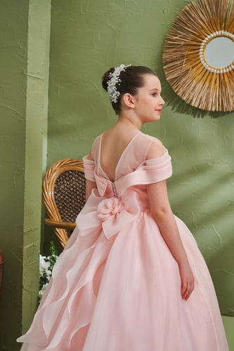 فستان بناتي من 7 سنوات الى 11 سنه