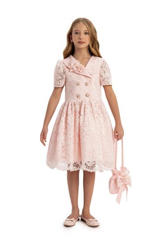 فستان تركي فرائحي 8 - 14 سنة