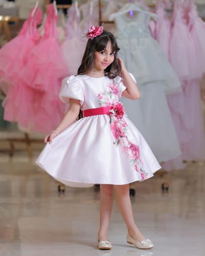 فستان تركي فرائحي 3 - 7 سنوات