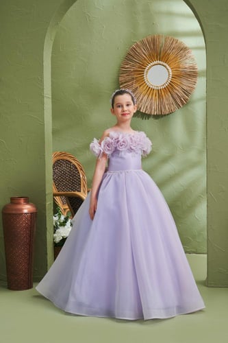 فستان بناتي من 7 سنوات الى 11 سنه