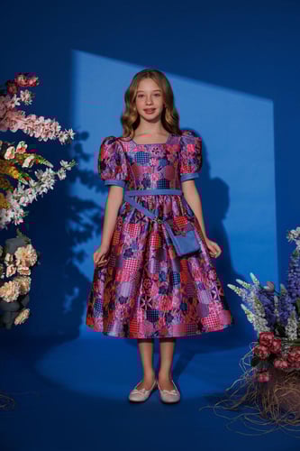 فستان تركي فرائحي 8 - 14 سنة