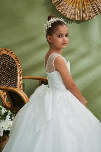 فستان بناتي من 7 سنوات الى 11 سنه