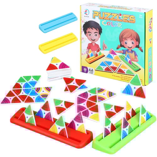 تحدي مثلثات الالوان