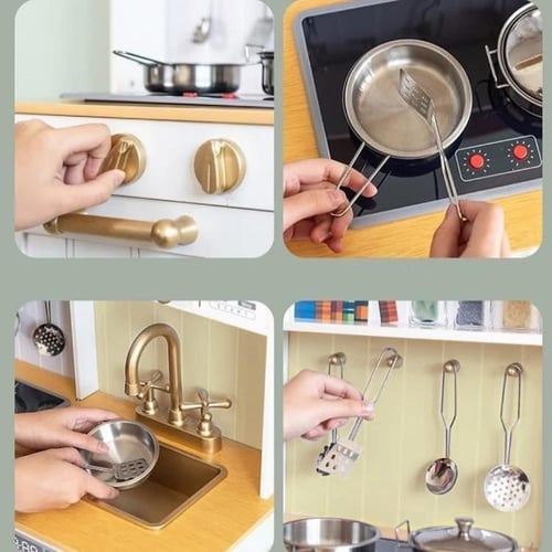 مطبخ اطفال خشبي