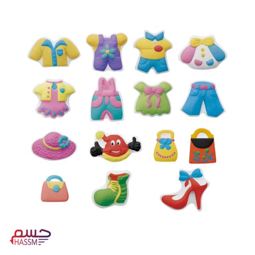 التلوين على الجبس ازياء