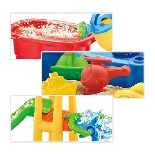 طاولة رمل والعاب مائية