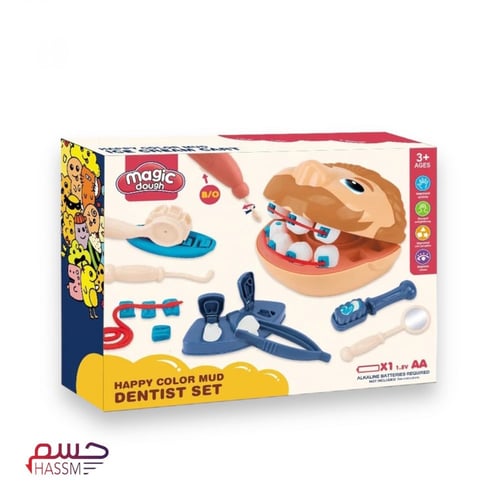 صلصال طبيب الأسنان