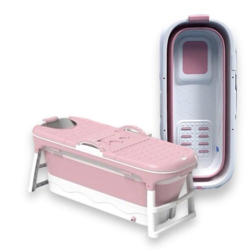 بانيو للكبار قابل للطي زهري