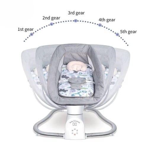 سرير هزاز كهربائي + بلوتوث