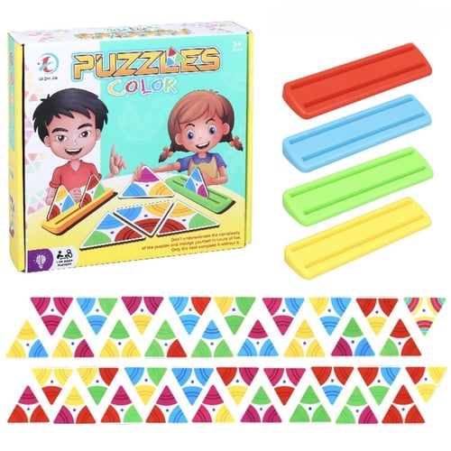 تحدي مثلثات الالوان