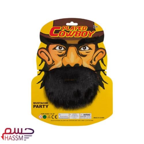 لحية تنكرية مع حواجب