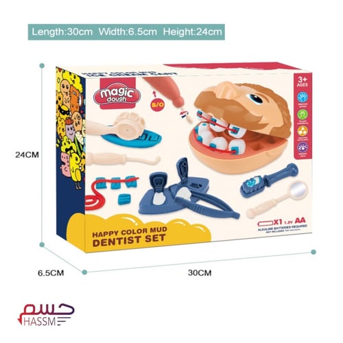 صلصال طبيب الأسنان