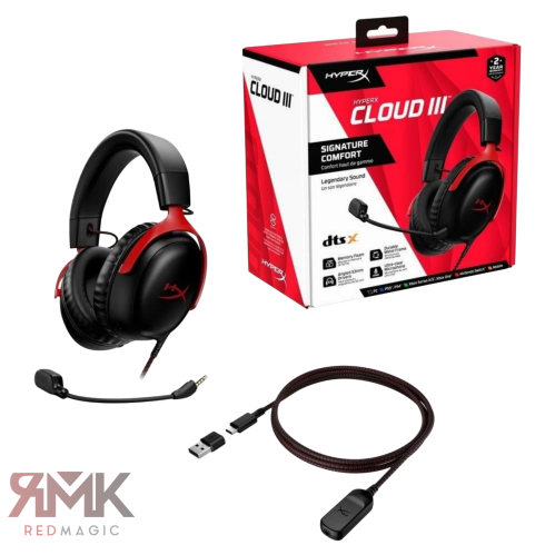 هايبر اكس كلاود 3 سلك Cloud III سماعة رأس