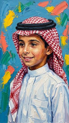 صورة طفلك ( بالزي السعودي )