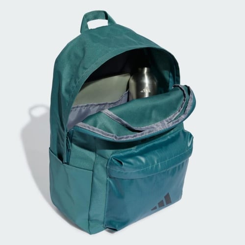 شنطة ظهر أديداس مدرسية كلاسيكية بثلاثة خطوط