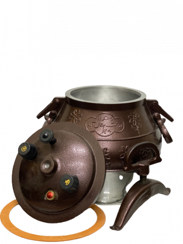 قدر ضغط افغاني لونين طويل - 5 لتر