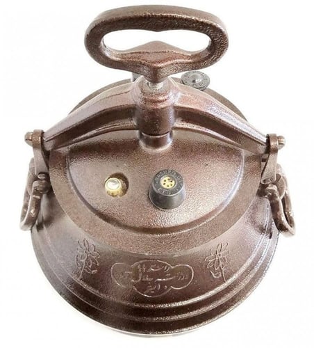 قدر ضغط افغاني لونين عريض - 8 لتر