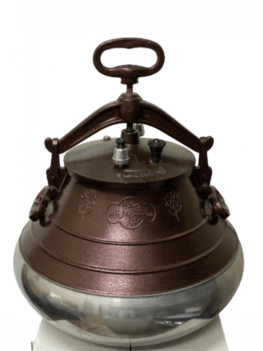 قدر ضغط افغاني لونين عريض - 50 لتر