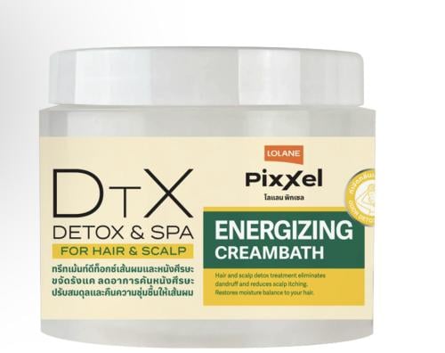 قناع لولين و ماسك حمام زيت للشعر LOLANE Pixxel DTX...