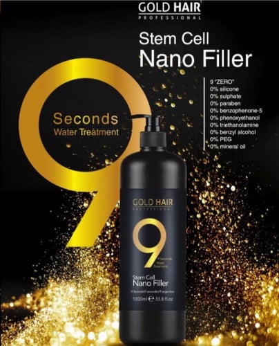 علاج الشعر خلال 9 ثوانٍ – نانو فيلر بالخلايا الجذع...