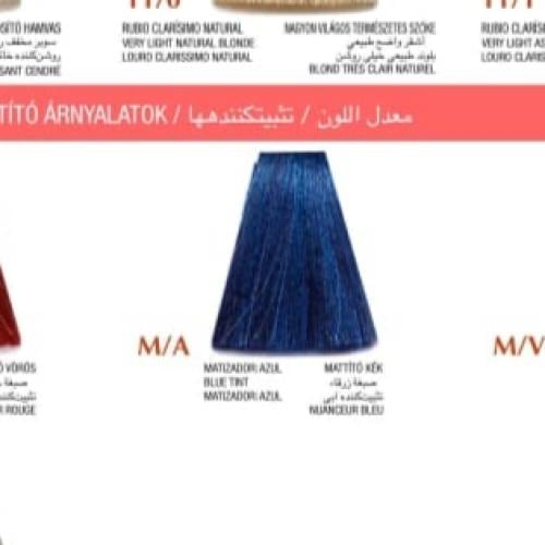 صبغ شعر ازرق اروال "M/A"