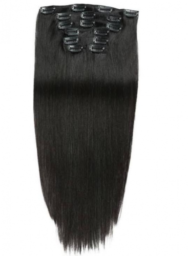 وصلات شعر طبيعي بالكليبسات – كثافة وطول