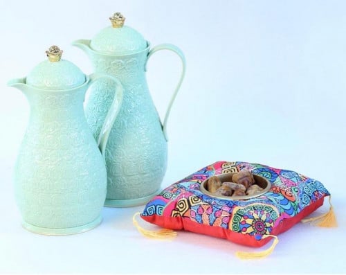 طقم ترمس الملكه