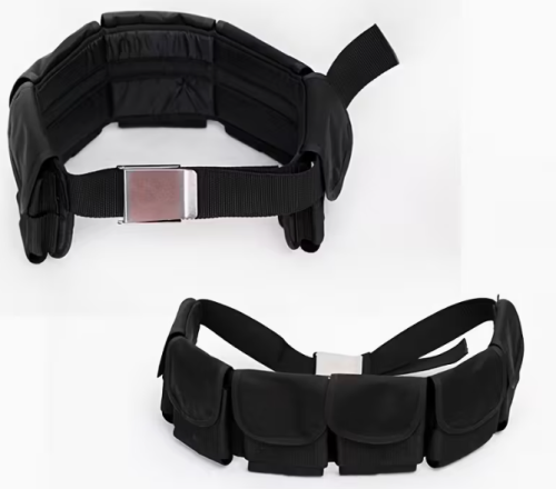 حزام أوزات 6 جيوب قابل للتعديل ببكلة استانلس استيل