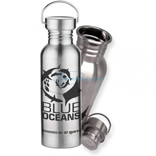 MISSION DEEP BLUE - Stainless Steel Drinking Bottle 750ml