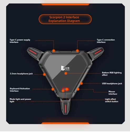Jiaying Scorpion 2 محول العقرب الجيل الثاني لتركيب...