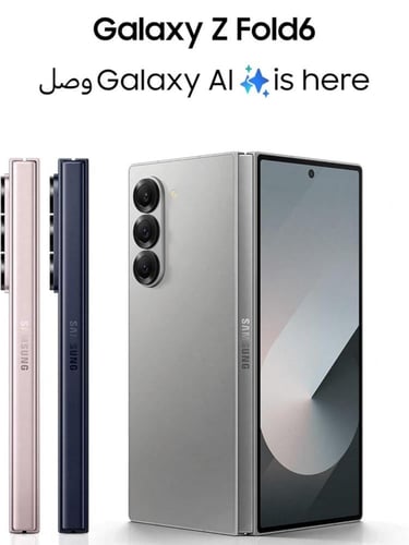 سامسونج جالكسي زد فولد 6، هاتف ذكي، ذاكرة وصول عشو...