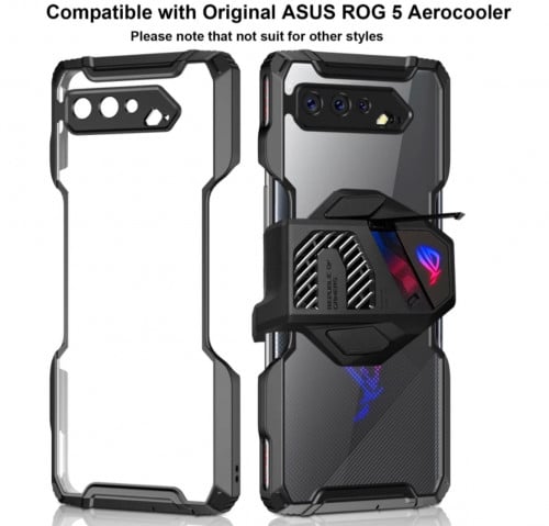 كوفر حماية مع قفازات لجهاز اسوس روق 5 ( يدعم تركيب...