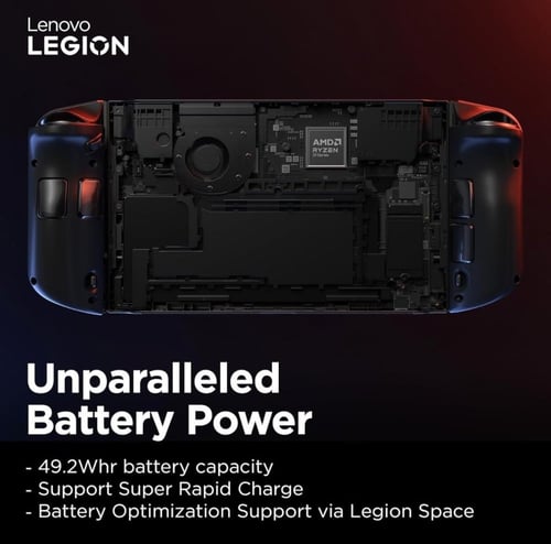 Lenovo Legion Go (Shadow Black) 8.8 inch 2K Displa...